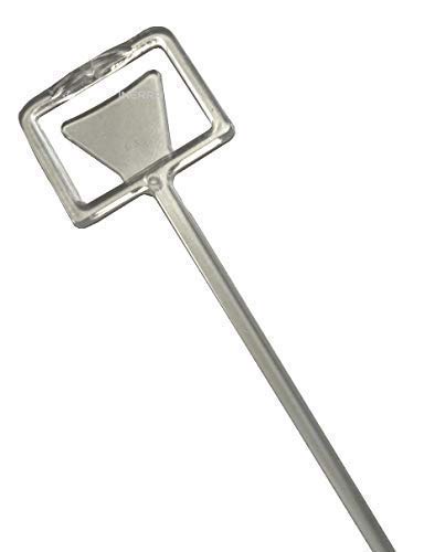 INERRA Card Holders - Clear Cardettes with Spike for Flower Bouquets Message Cards (Pack of 100)