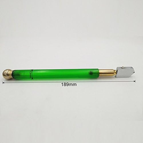Sun yo Industrial Glass Cutter bottle cutter with tungsten carbide wheel angle 145 degree (green).
