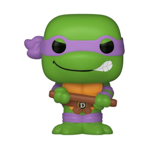 Funko Bitty Pop Teenage Mutant Ninja Turtles (TMNT) - Donatello 4PK - Leonardo, Michelangelo, April O’Neil and A Surprise Mystery Mini Figure - 0.9 Inch (2.2 Cm) Collectable - Gift Idea