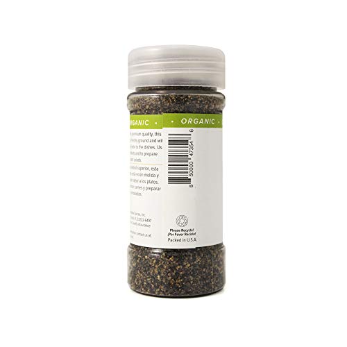 Jackie's Kitchen Ground Black Pepper, 2 Ounce