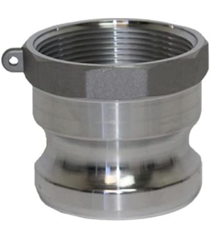Acoplamiento Rápido Camlock Tipo D - Hembra X Hembra, 1-1/4" NPT, Aluminio (Modelo 125D)
