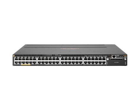 Hewlett Packard Enterprise Aruba 3810M 48G PoE+ 1-slot Switch Managed L3 Gigabit Ethernet (10/100/1000) Power over Ethernet (PoE) 1U Black