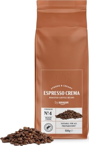 Espresso Crema Light Roast Kaffeebohnen, 500 g, Rainforest Alliance zertifiziert