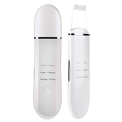 Facial Skin Scrubber Blackhead Remover Ultrasonic Face Spatula Comedone Extractor Pore Cleansing Facial Lifting Tool for Face Care - Thumbnail 7