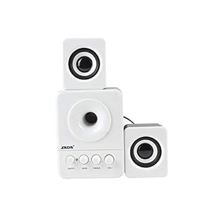 Subwoofer luidspreker, kabelluidspreker, 3 inch claxon, stel hoogte en bas individueel, 3 W mini-luidspreker, verbonden…