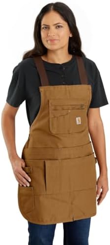 Amazon.com: Carhartt Men's Firm Duck Apron, Carhartt Brown, One