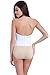 Nolama Women's Seamless Hidden-Wire Bustier Bra Top Strapless Low Back Bridal Corset