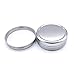 Always Native Empty Flat Metal Cosmetic Tin 2oz W/screwtop (16 Ct) New Salve, Lip Balm, Lotion bar