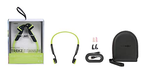 Aftershokz AS600IG Trekz Titanium Open Ear Wireless Bone Conduction Headphones, Ivy Green (Certified Refurbished) - Thumbnail 3