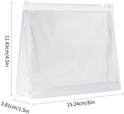 yiwoo 20Pcs Mini Small PVC Transparent Plastic Cosmetic Organizer Bag Pouch With Zipper Closure for Vacation Travel, Bathroom and Organizing Waterproof Makeup Bag 2 yiwoo 20Pcs Mini Small PVC Transparent Plastic Cosmetic Organizer Bag Pouch With Zipper Closure for Vacation Travel, Bathroom and Organizing Waterproof Makeup Bag