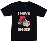 Deadpool I Have Issues T-Shirt Small