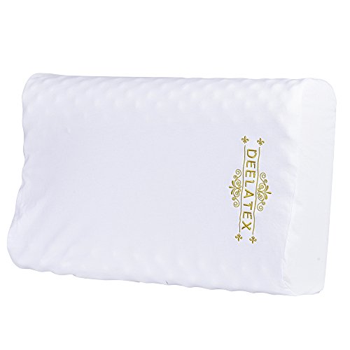 Deelatex Natural Talalay Latex Pillow Honeycomb Ventilated Core