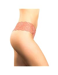 Alyce Intimates Women’s Lace Thong, Pack of 7