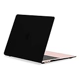 TOP CASE MacBook Air 13 Inch Case 2019 2018 Release A1932 Retina Display, Classic Series Rubberized Hard Case Compatible MacBook Air 13" with Retina Display fits Touch ID Model: A1932 - Black