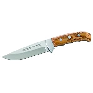 Puma IP Messer Outdoor-Messer, Olivenholz-Griffschalen, grau, M, 1010329510