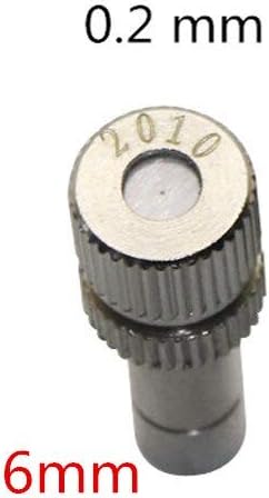 Munkyte 5 Pcs Misting Nozzles Slip-Lock Quick-Connect Low Pressure Atomization Spray Nozzle Gareden Sprinklers 6mm, 8mm (A1)