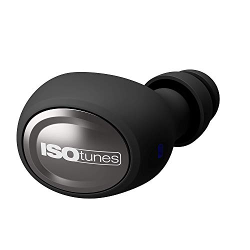 ISOtunes Free True Wireless Earplug Earbuds, 22 dB Noise Reduction
