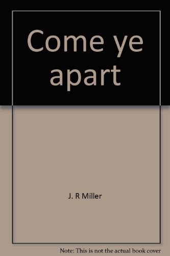 Come ye apart: Daily Bible readings in the life of Christ