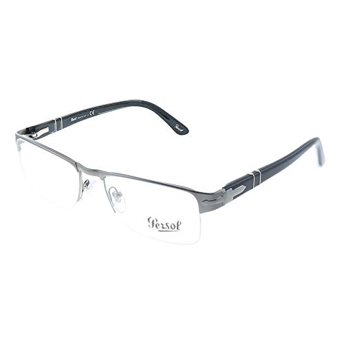 Persol PO2374V Eyeglasses 513 Gunmetal w/ Demo Lens 52mm