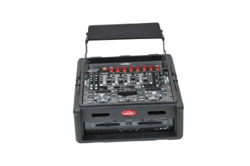 SKB Roto Rack 10X2 Rack Console, Steel Rails, Hard top, L/R Access doors (1SKB-R102)