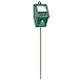 FIXKIT Soil Moisture Sensor Meter, Soil Water Monitor Plant Care Hygrometer for Gardening, Farming, Indoor & Outdoor (Green)