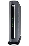 MOTOROLA DOCSIS 3.1 Cable Modem, 6 Gbps Max Speed. Approved for Comcast Xfinity Gigabit, Cox Gigablast, and More (Model MB8600)