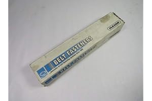 Flexco 02283 1SPG12 Clipper 1 (40) Series Carded Hooks/Lacing Galvanized 12" Long Without Pin Material (12 Cards Per Box)