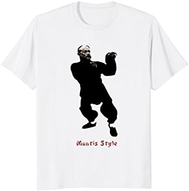 Mantis Style Tong Long Kung Fu training t shirt