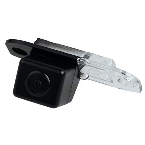 170 Degree Angle Car Rear View Reversing Camera Back-up Number Plate Lamp Camera for Volvo XC60/XC90/S40/S60/S60L/S80L/V60 Night Vision Waterproof Glass Lens 6V/12V/24V Input