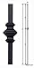 Hollow Metal Stair Baluster Spindle SINGLE KNUCKLE 1/2