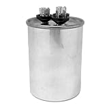 CAPACITOR 60+3 MFD 370 VAC ROUND ONETRIP PARTS® REPLACEMENT FOR RHEEM RUUD WEATHERKING 43-25133-09
