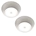 Mr. Beams MB990 Ultra Bright Wireless Battery Powered Motion Sensing Indoor/Outdoor LED Ceiling Light, 300 lm, White, 2-Pack primary