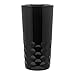 15 Ounce Texture Grip Porcelain Double Wall Thermal Coffee Tumbler - Black