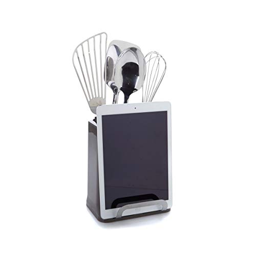 Curtis Stone Multifunction Utensil Caddy and Tablet Stand (Certified Refurbished)