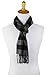 Ted and Jack - Jack's Classic Cashmere Feel Buffalo Check Scarf (Grey and Black)