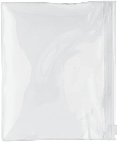 Small Vinyl Zip Bag (Set of 200) - Ideal for Crafting, Storage, Organizing Essentials, and Displaying