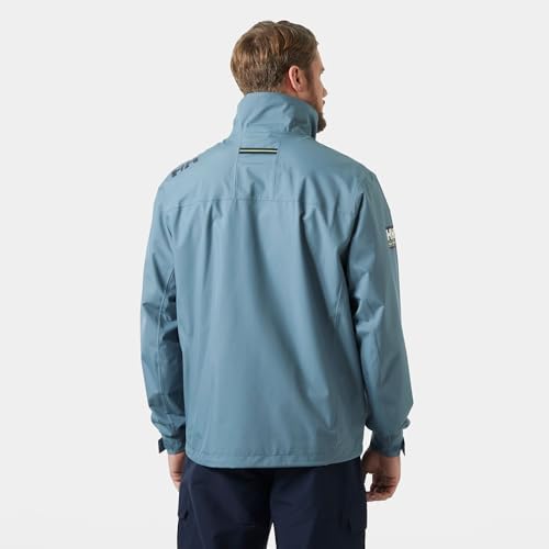 Hombres Chaqueta Crew 2.0, Azul marino lavado, S