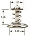 Stant OE Type Thermostat, Stainless Steel