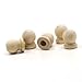 Mylittlewoodshop Pkg of 25 - Finial Dowel Cap - 3/4 inches Tall with 1/4 inch Hole Unfinished Wood (WW-DC8052-26)