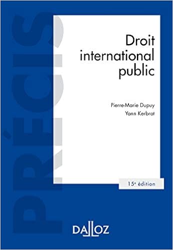 Amazon Fr Droit International Public 15e Ed Kerbrat Yann Dupuy Pierre Marie Livres