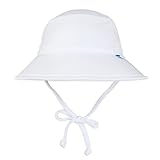 i play. Unisex-Child Toddler Boys Breatheasy Bucket Sun Protection Hat, White, 2T/4T