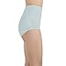 Vanity Fair Women's Perfectly Yours High Waisted Brief Panties, Lace Nouveau-Azure Mist, 7