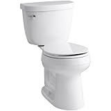 KOHLER Cimarron Two-Piece Round Front Toilet K-3887-0