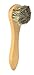 Ralyn 3 Count Shoe Shine Brush Set - 5' Long Handle Horse Hair Dauber Applicator - Light & Dark Horsehair Dauber, Professional Buffing Cloth - Shoe Polish Brush for Leather & Shoes