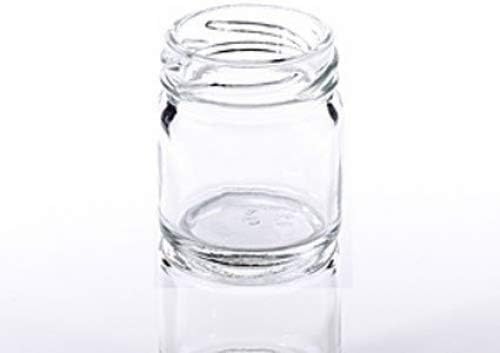 1.5oz (43ml) Glass Mini Jars With Gold Lids (200)