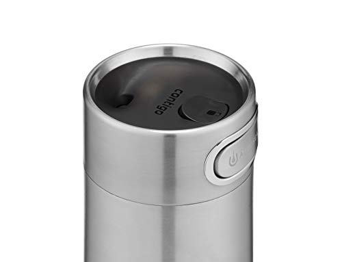 Contigo Luxe Autoseal Thermobecher, Edelstahl-Reisebecher, Isolierflasche, auslaufsicher, Kaffebecher to Go, spülmaschinenfest, Isolierbecher mit Easy-Clean-Deckel BPA-frei, 360 ml – Bild 5
