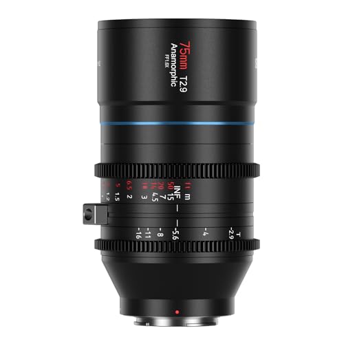 SIRUI 75mm T2.9 1.6X Full-Frame Anamorphic Lens Cinema Lens (Z Mount)
