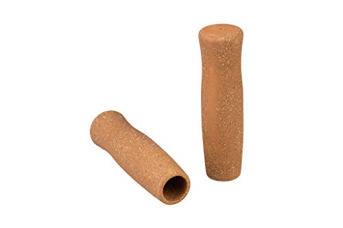 Pure City 1-Speed Cruiser Handlebar Grips, Brown Rubber Cork Look