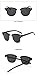 Joopin Semi Rimless Polarized Sunglasses Women Men Retro Brand Sun Glasses