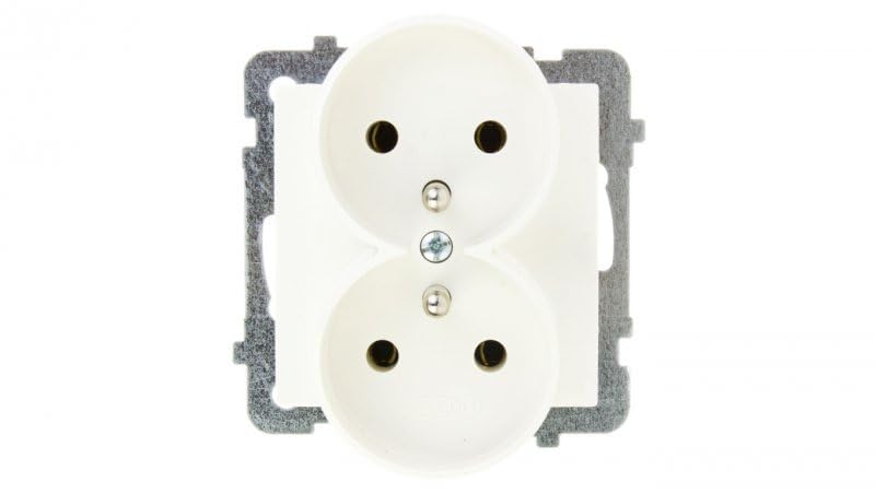 Ospel GP-2GRZ/m/27 Socket IP20 16 A 71 mm 48 mm 71 mm 83 g